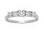 DEMI ALLIANCE DEGRADEE SERTI ILLUSION DIAMANTS